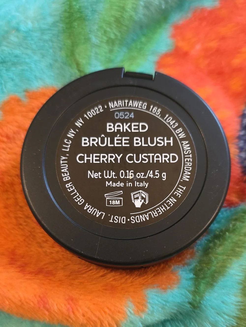 Laura Geller Cherry Custard Baked Brulee Blush New